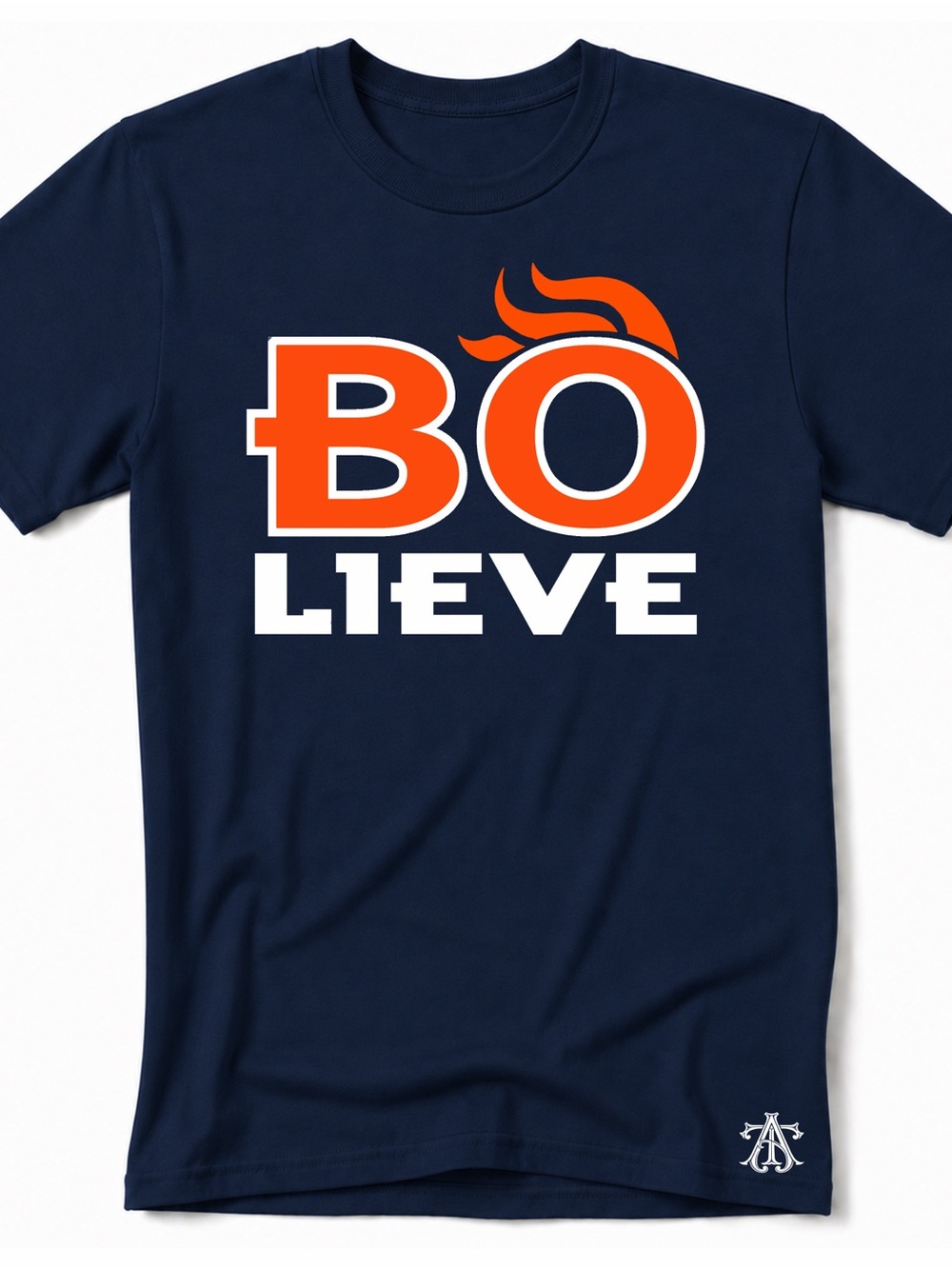 BO-LIEVE, Denver Broncos Football T-Shirt - Adult & Kids sizes - Picture 3 of 9